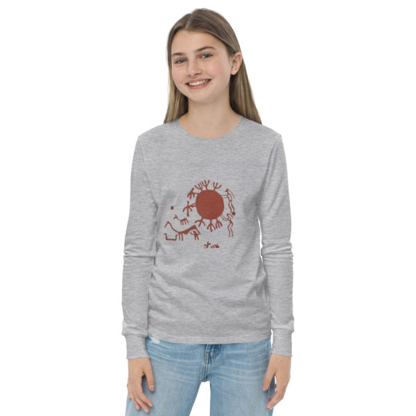 Youth Long sleeve Tee "Brastad" - Image 16