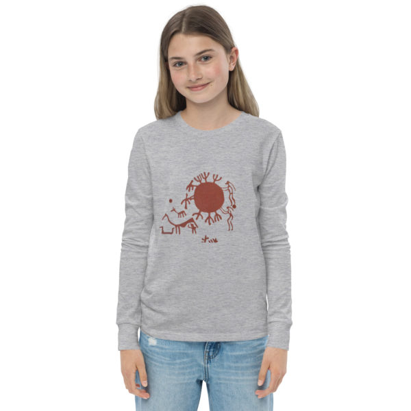 Youth Long sleeve Tee "Brastad" - Image 15