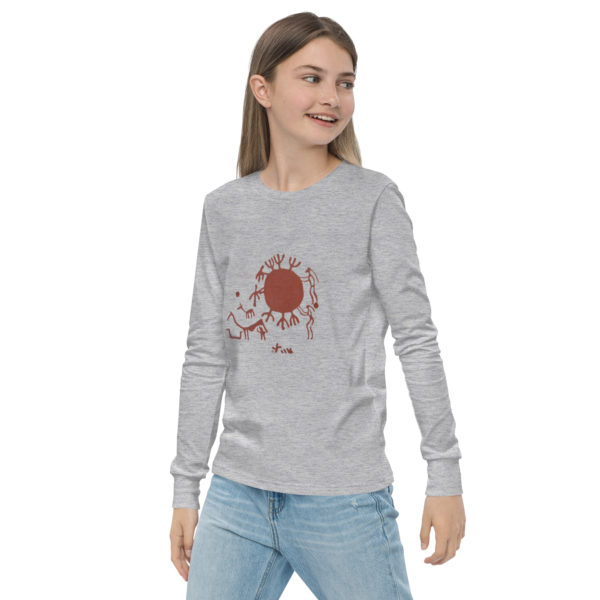 Youth Long sleeve Tee "Brastad" - Image 17