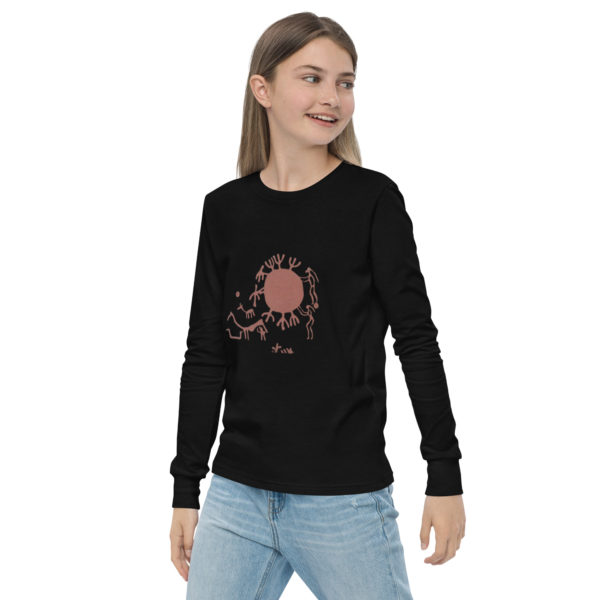 Youth Long sleeve Tee "Brastad" - Image 9