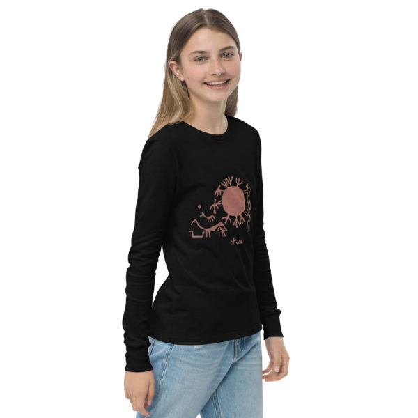 Youth Long sleeve Tee "Brastad" - Image 10