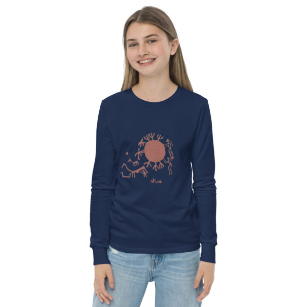 Youth Long sleeve Tee "Brastad" - Image 12