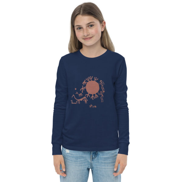 Youth Long sleeve Tee "Brastad" - Image 11