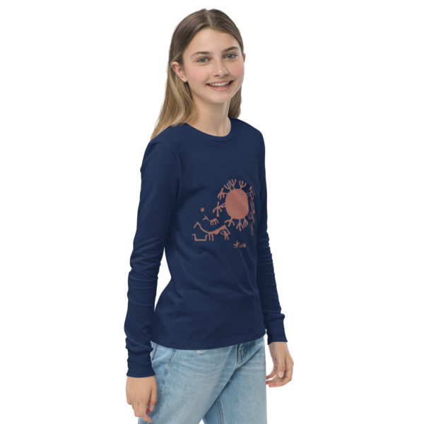 Youth Long sleeve Tee "Brastad" - Image 14