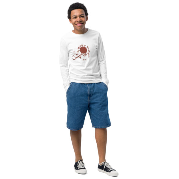 Youth Long sleeve Tee "Brastad" - Image 5