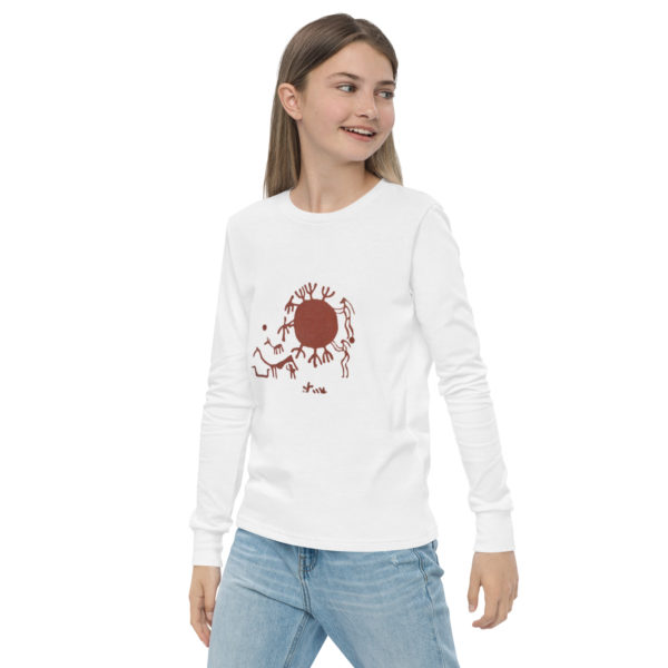 Youth Long sleeve Tee "Brastad" - Image 20