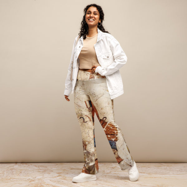 Flare leggings "Akrotiri"