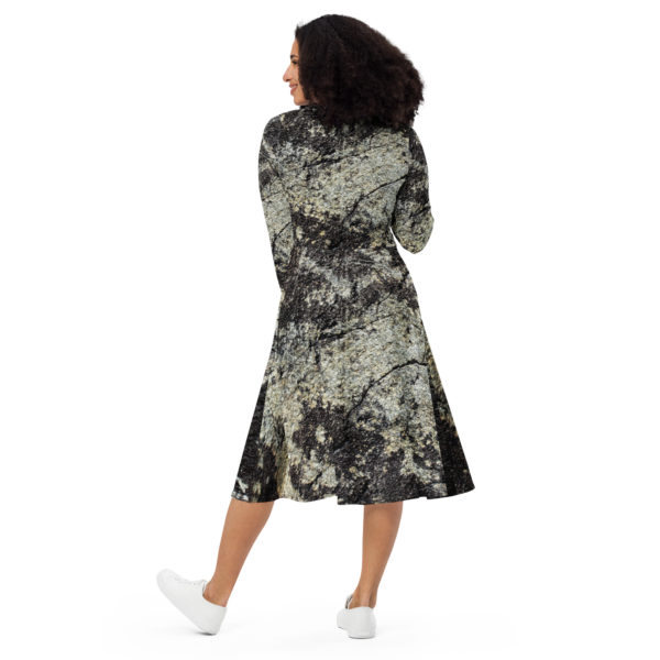 Long sleeve midi dress "Bagazarya" - Image 4