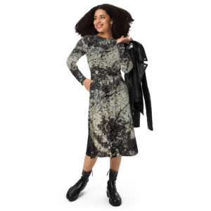 Long sleeve midi dress "Bagazarya"