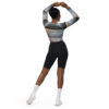 Recycled long-sleeve crop Top "Watpho" - Image 5
