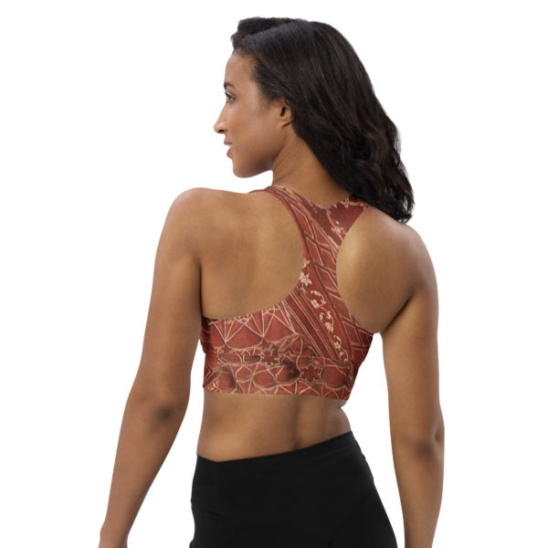 Recycled Longline Sports Bra "Taj" - Image 5