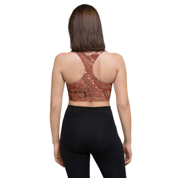 Recycled Longline Sports Bra "Taj" - Image 8