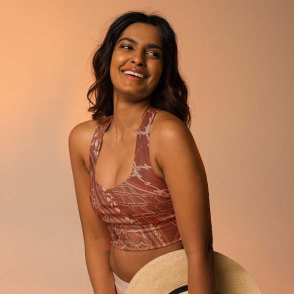 Recycled Longline Sports Bra "Taj" - Image 2