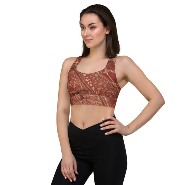 Recycled Longline Sports Bra "Taj" - Image 6