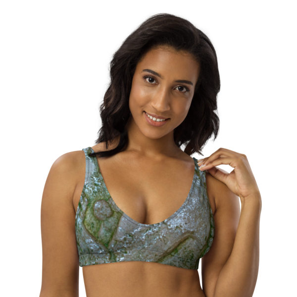 Recycled padded bikini top "Palenque" - Image 2