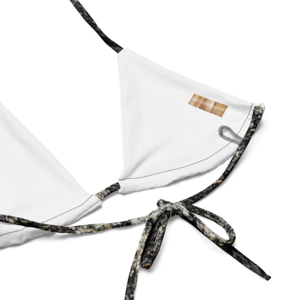 recycled string bikini top "Bagazarya" - Image 5