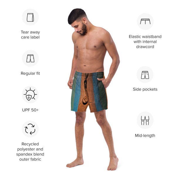 Recycled Swim Trunks "Mahabodhi" - Image 4