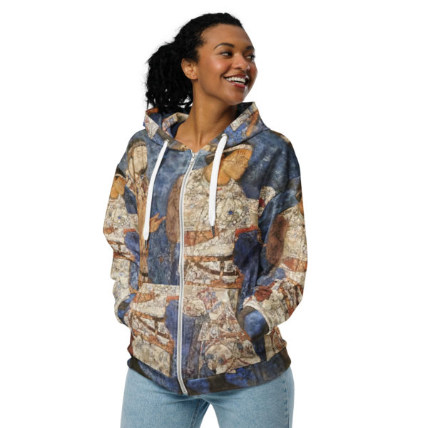 Unisex zip hoodie "Samarkand" - Image 3