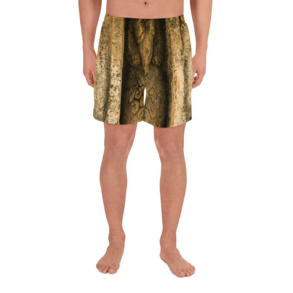 Unisex Athletic Long Shorts "Borobudur" - Image 9