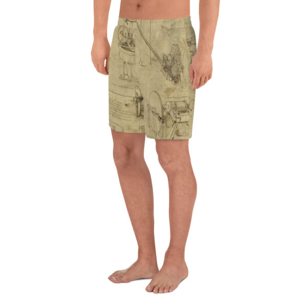 Unisex Athletic Long Shorts "Atlanticus" - Image 9