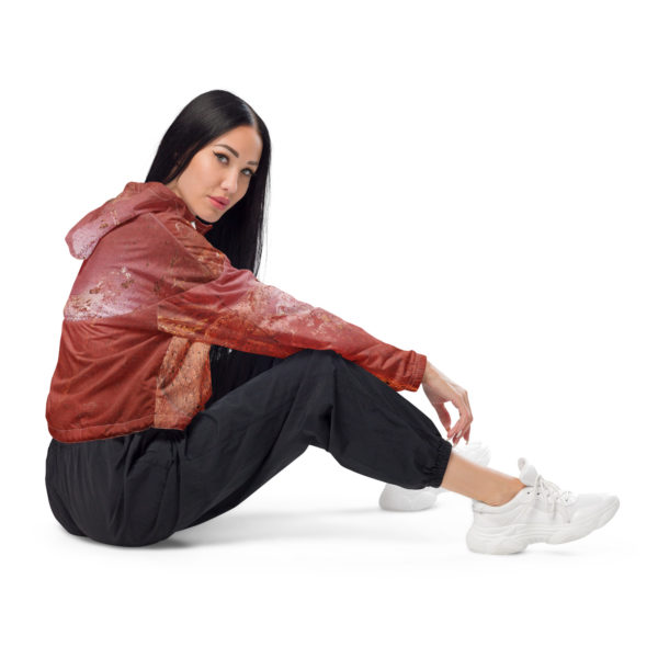 Women’s cropped windbreaker "Pompei" - Image 3