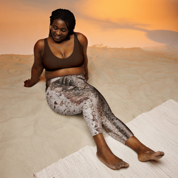 Yoga Capri Leggings "Polonnaruwa" - Image 4