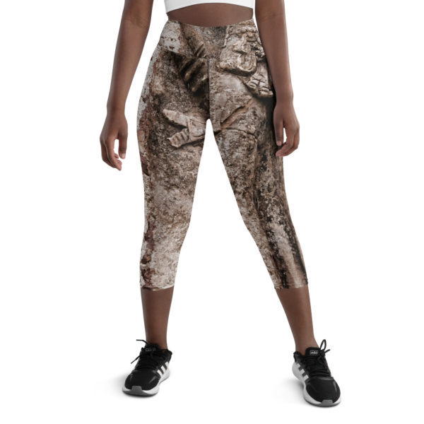 Yoga Capri Leggings "Polonnaruwa" - Image 10