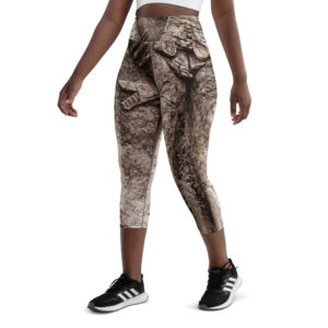 Yoga Capri Leggings "Polonnaruwa"