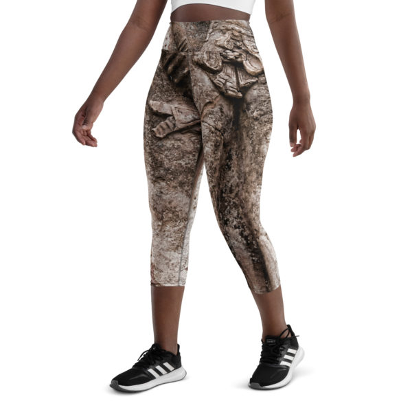 Yoga Capri Leggings "Polonnaruwa"