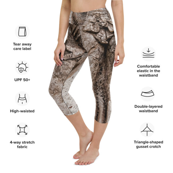 Yoga Capri Leggings "Polonnaruwa" - Image 6
