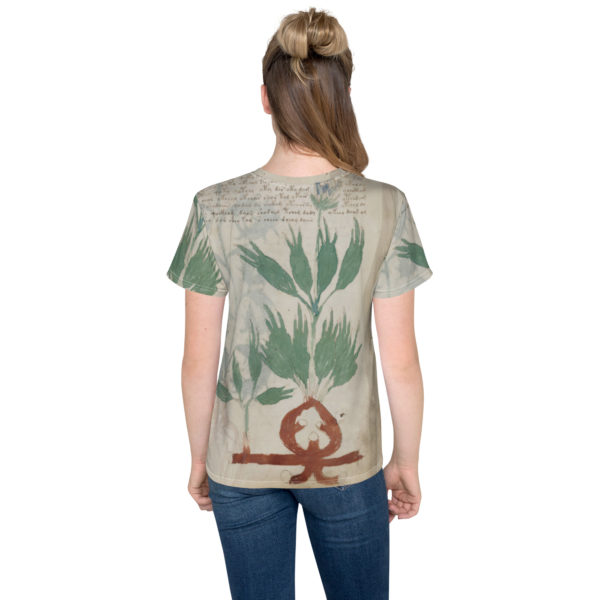 Youth crew neck t-shirt "Voynich" - Image 8