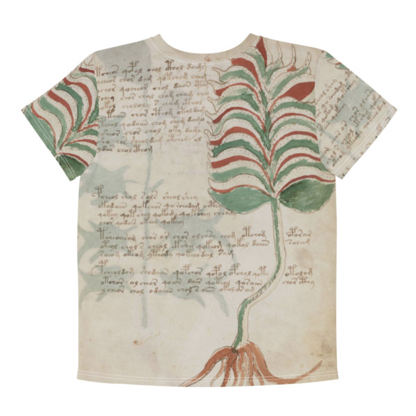 Youth crew neck t-shirt "Voynich" - Image 3