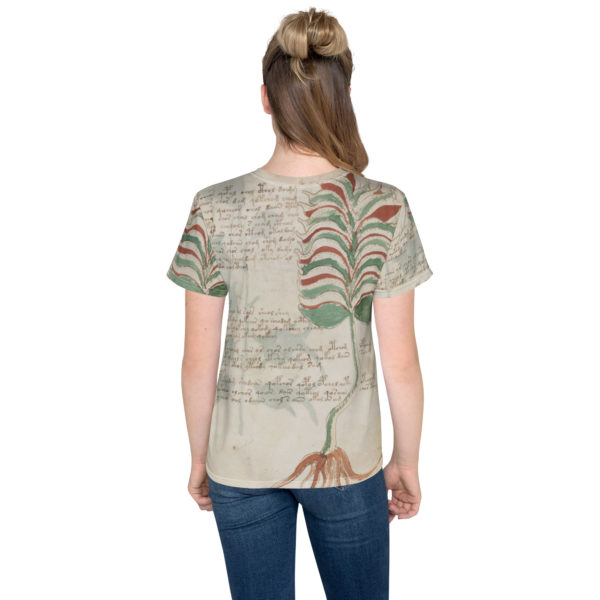 Youth crew neck t-shirt "Voynich" - Image 6