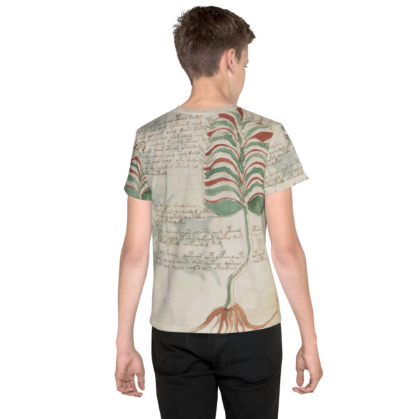 Youth crew neck t-shirt "Voynich" - Image 8