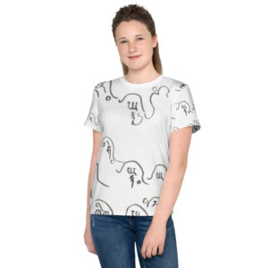 Youth crew neck t-shirt "Mongolia"