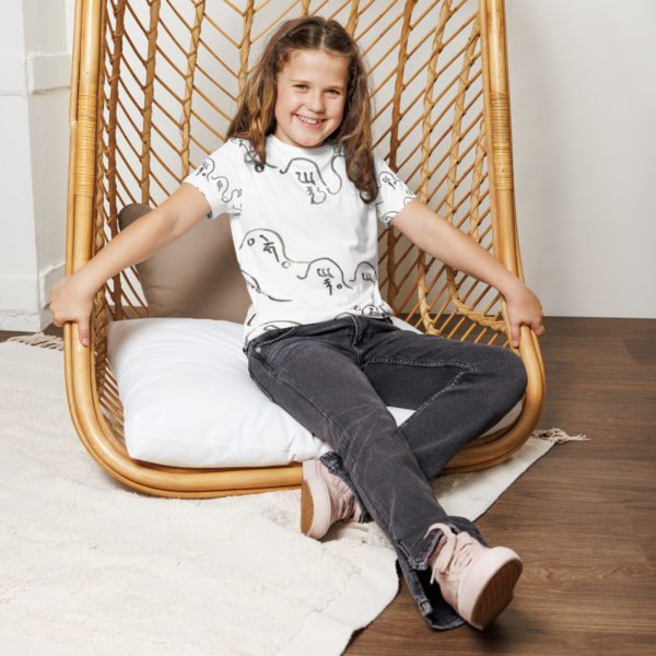 Youth crew neck t-shirt "Mongolia" - Image 2