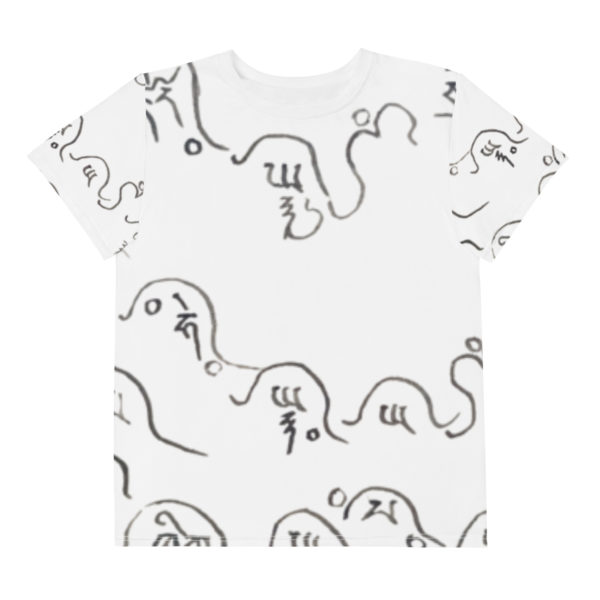 Youth crew neck t-shirt "Mongolia" - Image 5