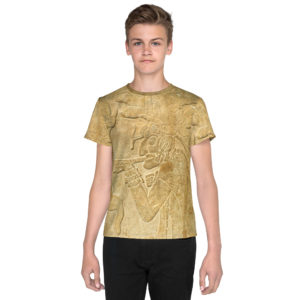 Youth crew neck t-shirt "Palenque"
