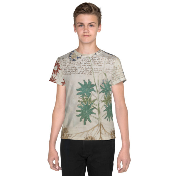 Youth crew neck t-shirt "Voynich" - Image 4