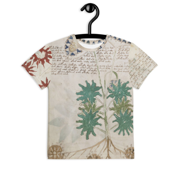 Youth crew neck t-shirt "Voynich" - Image 7