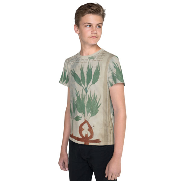 Youth crew neck t-shirt "Voynich" - Image 5