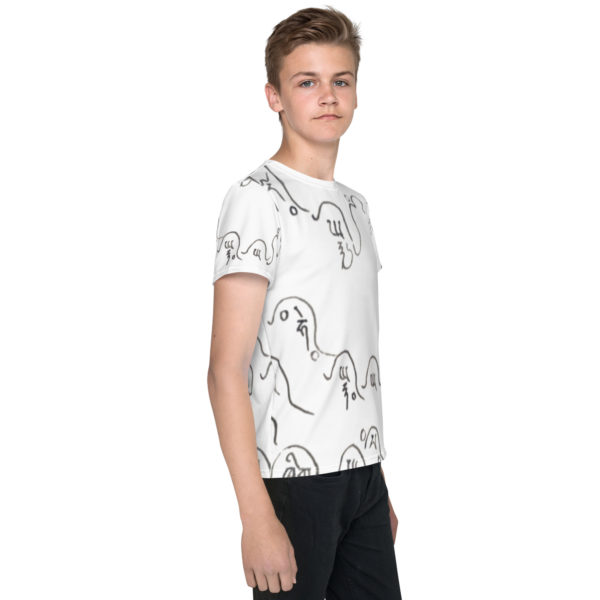 Youth crew neck t-shirt "Mongolia" - Image 4
