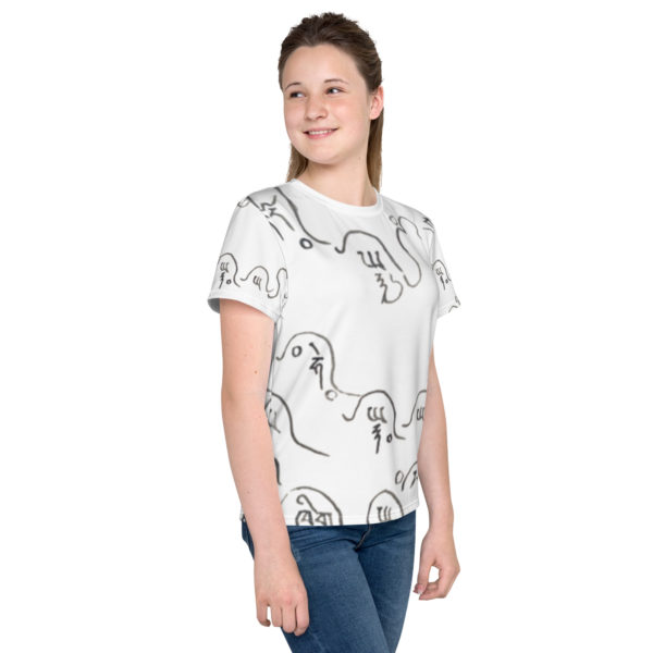 Youth crew neck t-shirt "Mongolia" - Image 11
