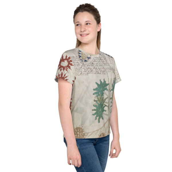 Youth crew neck t-shirt "Voynich" - Image 2