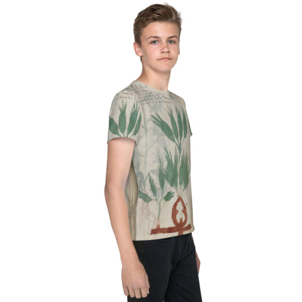 Youth crew neck t-shirt "Voynich" - Image 3