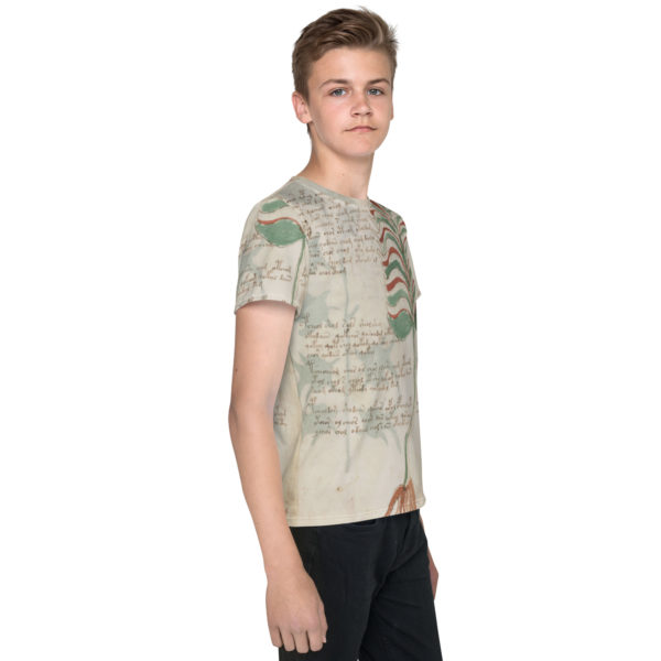 Youth crew neck t-shirt "Voynich" - Image 9