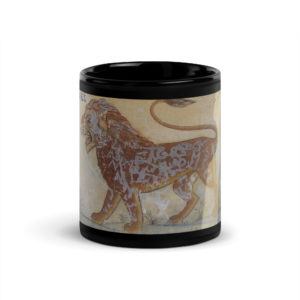 Black Glossy Mug Leo "Jantar Mantar"
