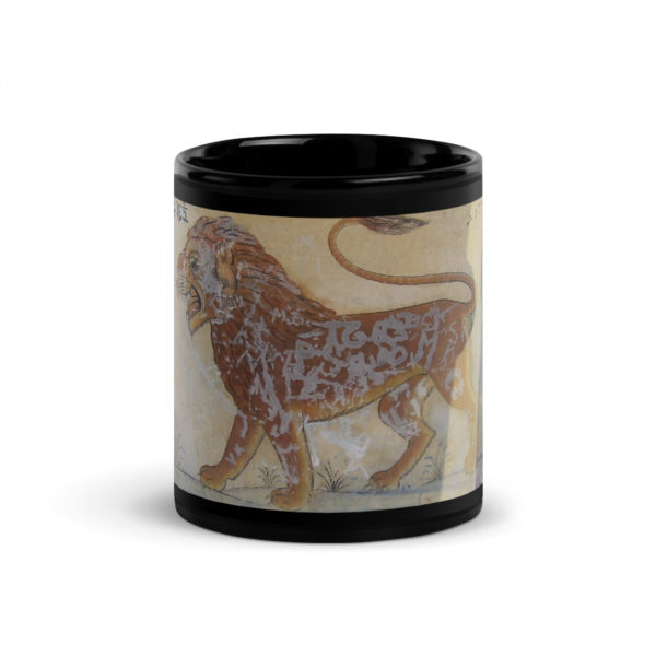 Black Glossy Mug Leo "Jantar Mantar"