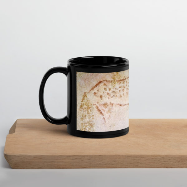 Black Glossy Mug "Chauvet" - Image 3
