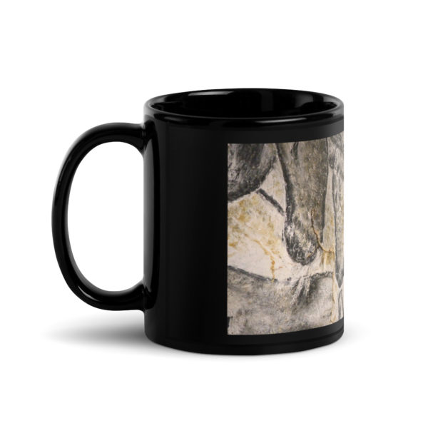 Black Glossy Mug "Chauvet" - Image 2